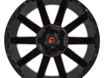 Aluminum Wheels 20X9 Contra D643 5 On 114.3/5 On 127 Gloss Red/Milled 78.1 Bore 1 Offset Multi Spoke Fuel Off Road Wheels