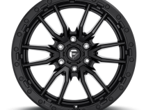 Aluminum Wheels 22X12 Rebel D679 6 On 135 Matte Black 87.1 Bore -44 Offset Fuel Off Road Wheels
