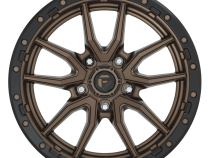 Aluminum Wheels 17X9 Rebel D681 5 On 114.3 Matte Bronze Black Bead Ring 72.56 Bore -12 Offset Fuel Off Road Wheels