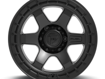 Aluminum Wheels 18X9 Block D750 5 On 127 Matte Black/Black Ring 71.5 Bore 1 Offset 6 Spoke Fuel Off Road Wheels