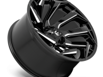 Aluminum Wheels 18X9 Reaction D753 5 On 114.3/5 On 127 Gloss Black/Milled 78.1 Bore 1 Offset Fuel Off Road Wheels