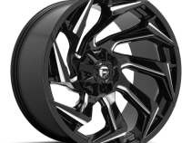 Aluminum Wheels 24X12 Reaction D753 5 On 127/5 On 139.7 Gloss Black/Milled 87.1 Bore -44 Offset Fuel Off Road Wheels