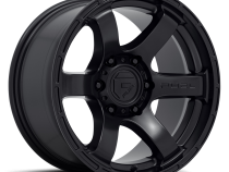 Aluminum Wheels 20X9 Rush D766 5 On 127 Satin Black 71.5 Bore 1 Offset Fuel Off Road Wheels