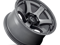 Aluminum Wheels 17X9 Rush D767 6 On 114.3 Matte Gunmetal Gray 66.06 Bore 1 Offset Fuel Off Road Wheels