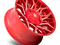 Aluminum Wheels 22X12 Twitch D771 5 On 114.3/5 On 127 Candy Red Milled 78 Bore -44 Offset Fuel Off Road Wheels