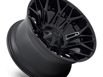 Aluminum Wheels 20X9 Twitch D772 5 On 114.3/5 On 127 Blackout 78 Bore 1 Offset Fuel Off Road Wheels