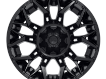 Aluminum Wheels 20X9 Twitch D772 5 On 114.3/5 On 127 Blackout 78 Bore 1 Offset Fuel Off Road Wheels