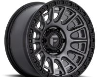 Aluminum Wheels 20X9 Cycle D835 5 On 127 Gunmetal Gray/Black Ring 71.5 Bore 1 Offset Fuel Off Road Wheels