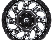 Aluminum Wheels 20X9 Runner OR D840 5 On 127 Gloss Black Milled 71.5 Bore 1 Offset Fuel Off Road Wheels