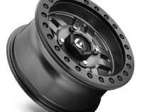 Aluminum Wheels 15X7 Anza UTV D918 4 On 136 Matt Anthracite Gray Beadlock 110.2 Bore 13 Offset 5 Spoke Fuel Off Road Wheels