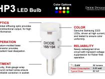 194 LED Bulb HP3 LED Natural White Single Diode Dynamics