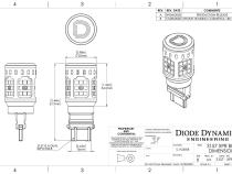 3157 XPR LED Bulb Cool White Single Diode Dynamics