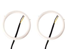 Halo Lights LED 90mm Red Pair Diode Dynamics