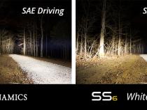 12 Inch LED Light Bar  Single Row Straight Clear Wide Pair Stage Series Diode Dynamics