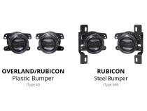 Elite Series Fog Lamps for 2020-2022 Jeep JT Gladiator Rubicon w/ Steel Bumper Pair Yellow 3000K Diode Dynamics