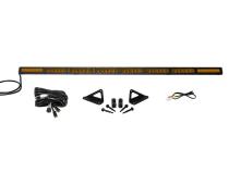 SS50 Hood LED Light Bar Kit for 2018-2021 Jeep JL Wrangler/Gladiator, Amber Combo