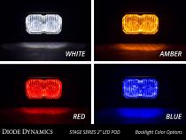 Stage Series 2 Inch LED Pod, Sport White Combo Standard RBL Each