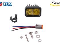 Stage Series 2 Inch LED Pod, Pro Yellow Fog Standard ABL Each