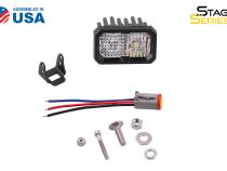 Stage Series 2 Inch LED Pod, Pro White Flood Standard RBL Each