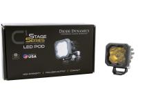 Stage Series C1 LED Pod Pro Yellow Spot Standard ABL Each Diode Dynamics
