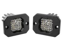 Stage Series C1 LED Pod Sport White Flood Flush RBL Pair Diode Dynamics