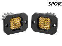 Stage Series C1 LED Pod Sport Yellow Flood Flush ABL Pair Diode Dynamics
