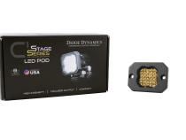 Stage Series C1 LED Pod Pro Yellow Flood Flush ABL Each Diode Dynamics