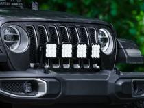 Stage Series Grille Bracket Kit for 2018-Present Jeep Wrangler JL Diode Dynamics