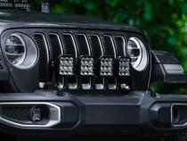 Stage Series Grille Bracket Kit for 2018-Present Jeep Wrangler JL Diode Dynamics