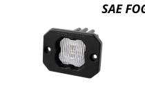 Stage Series C1 LED Pod White SAE Fog Flush ABL Each Diode Dynamics