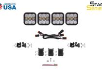 SS5 Sport Universal CrossLink 4-Pod Lightbar White Driving Diode Dynamics