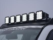 SS5 7-Pod CrossLink Mounting Kit for Prinsu/Sherpa Roof Racks, Pro White Combo Diode Dynamics