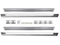 18-Present Jeep Wrangler JLU Rocker Steps 4 Door EVO Manufacturing