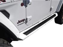 18-Present Jeep Wrangler JLU Rocker Steps 4 Door EVO Manufacturing