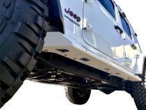 18-Present Jeep Wrangler JLU Rocker Steps 4 Door EVO Manufacturing