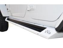 18-Present Jeep Wrangler JLU Rocker Steps 4 Door EVO Manufacturing