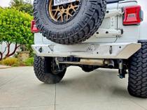 Jeep JL Rear Bumper For 18-Pres Wrangler JL Aluminum W/ D Ring Shackles EVO