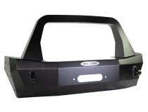 Jeep JK Shorty Front Bumper For 07-18 Wrangler JK Complete With Winch Plate Rigid Series Rock Slide Engineering