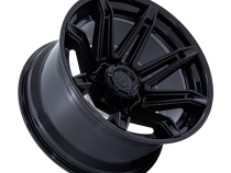 Aluminum Wheels 22X10 Brawl FC401MX 6 On 135 Matte Black/Gloss Black Lip 87.1 Bore -18 Offset Fuel Off Road Wheels