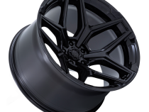 Aluminum Wheels 18X9 Flux 6 FC854BX 6 On 135 Gloss Black 87.1 Bore 1 Offset Fuel Off Road Wheels