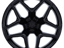 Aluminum Wheels 18X9 Flux 6 FC854BX 6 On 135 Gloss Black 87.1 Bore 1 Offset Fuel Off Road Wheels