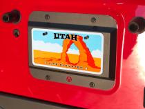 JK Spare Tire Delete Kit Powdercoat Aluminum Artec Industries