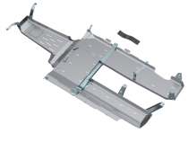 JLU 3.6L 2.0L and 392 Exhaust Skid Artec Industries