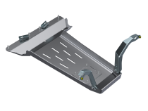 JLU Oil Skid Only With Oil Door - 4 Door 392 Hemi Aluminum Artec Industries