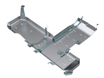 JL T-Case/Fuel Skid Only - 2 Door 3.6L, 2.0L Aluminum 18-Present Artec Industries