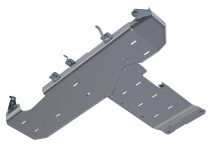 JL T-Case/Fuel Skid Only - 2 Door 3.6L, 2.0L Aluminum 18-Present Artec Industries