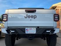 JT Rear Bumper Aluminum Corner Skids Artec Industries