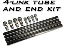 4 Link Tube and End Kit 7/8 Upper Rod Ends and 1.25 Inch Lower Rod Ends Artec Industries