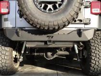 Jeep JK Rear Stubby Bumper 07-18 Wrangler JK Bare Steel Motobilt