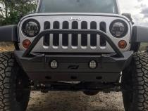 Jeep JK Bumper W/Stinger 07-18 Wrangler JK The Hammer Series Bare Steel Motobilt